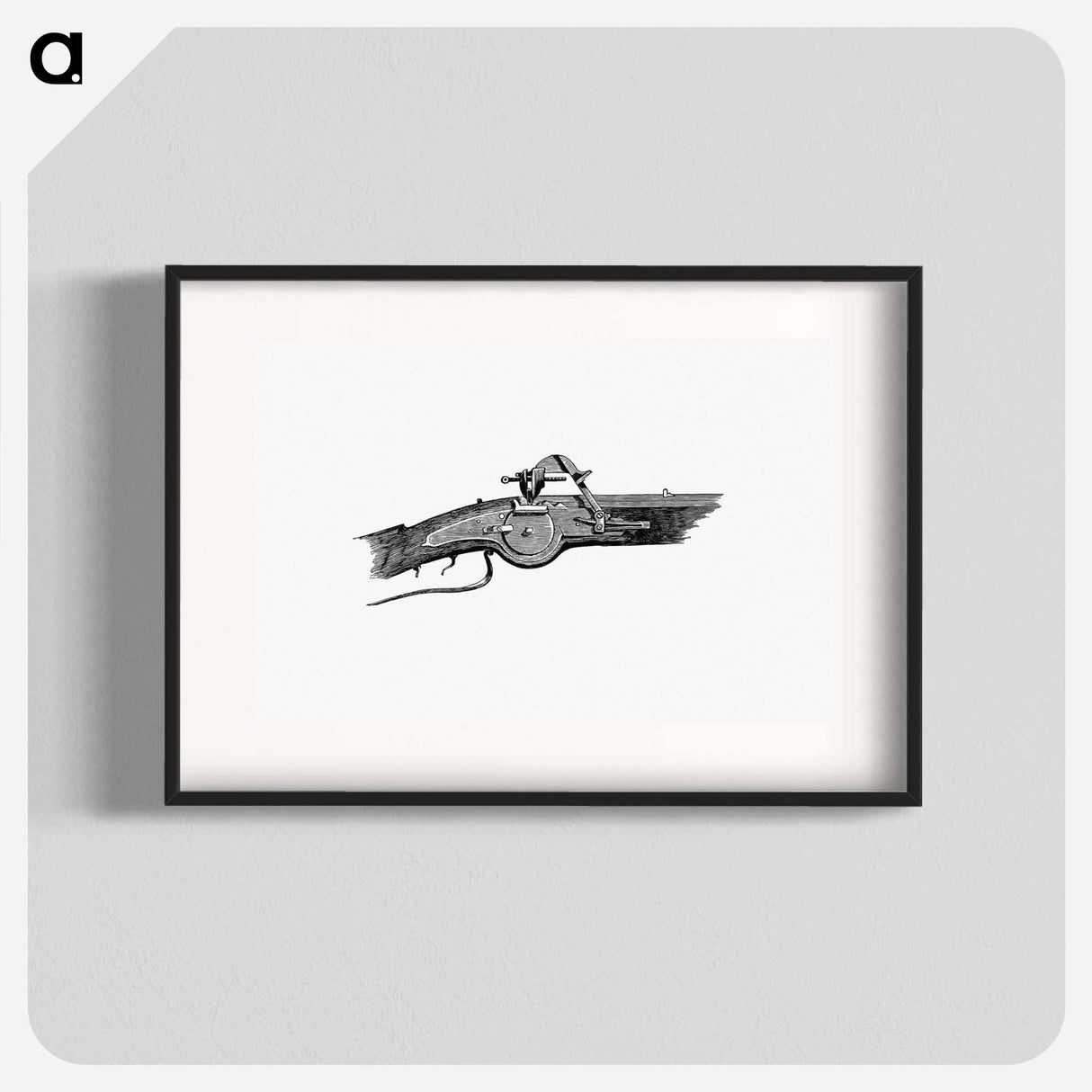 アートポスター-Wheel-Lock Gun
 - 大英図書館 Poster.