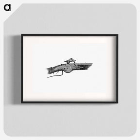 アートポスター-Wheel-Lock Gun
 - 大英図書館 Poster.