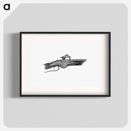 アートポスター-Wheel-Lock Gun
 - 大英図書館 Poster.