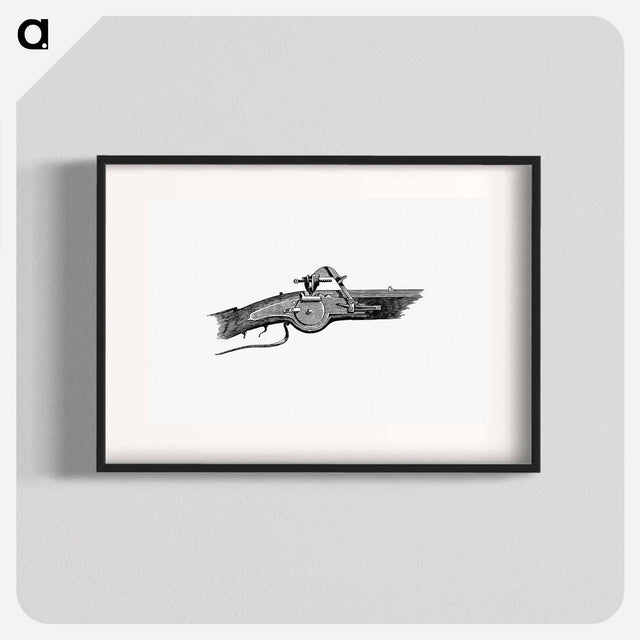 アートポスター-Wheel-Lock Gun
 - 大英図書館 Poster.