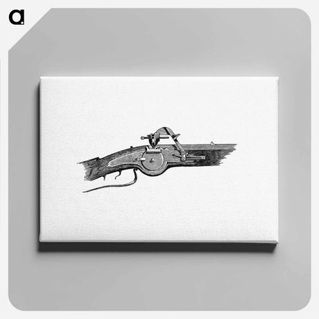 アートパネル-Wheel-Lock Gun
 - 大英図書館 Canvas.