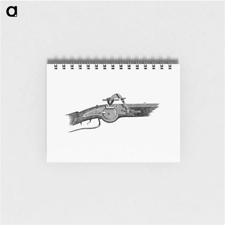 アートメモ帳-Wheel-Lock Gun
 - 大英図書館 Memo.