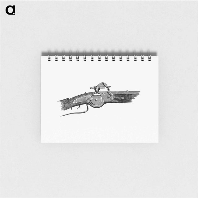アートメモ帳-Wheel-Lock Gun
 - 大英図書館 Memo.