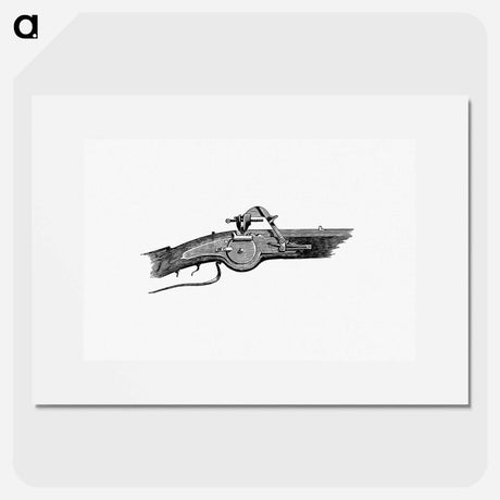 アートポスター-Wheel-Lock Gun
 - 大英図書館 Poster.