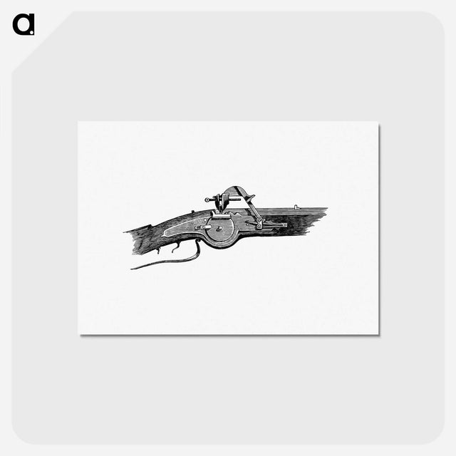 アートポストカード-Wheel-Lock Gun
 - 大英図書館 Postcard.