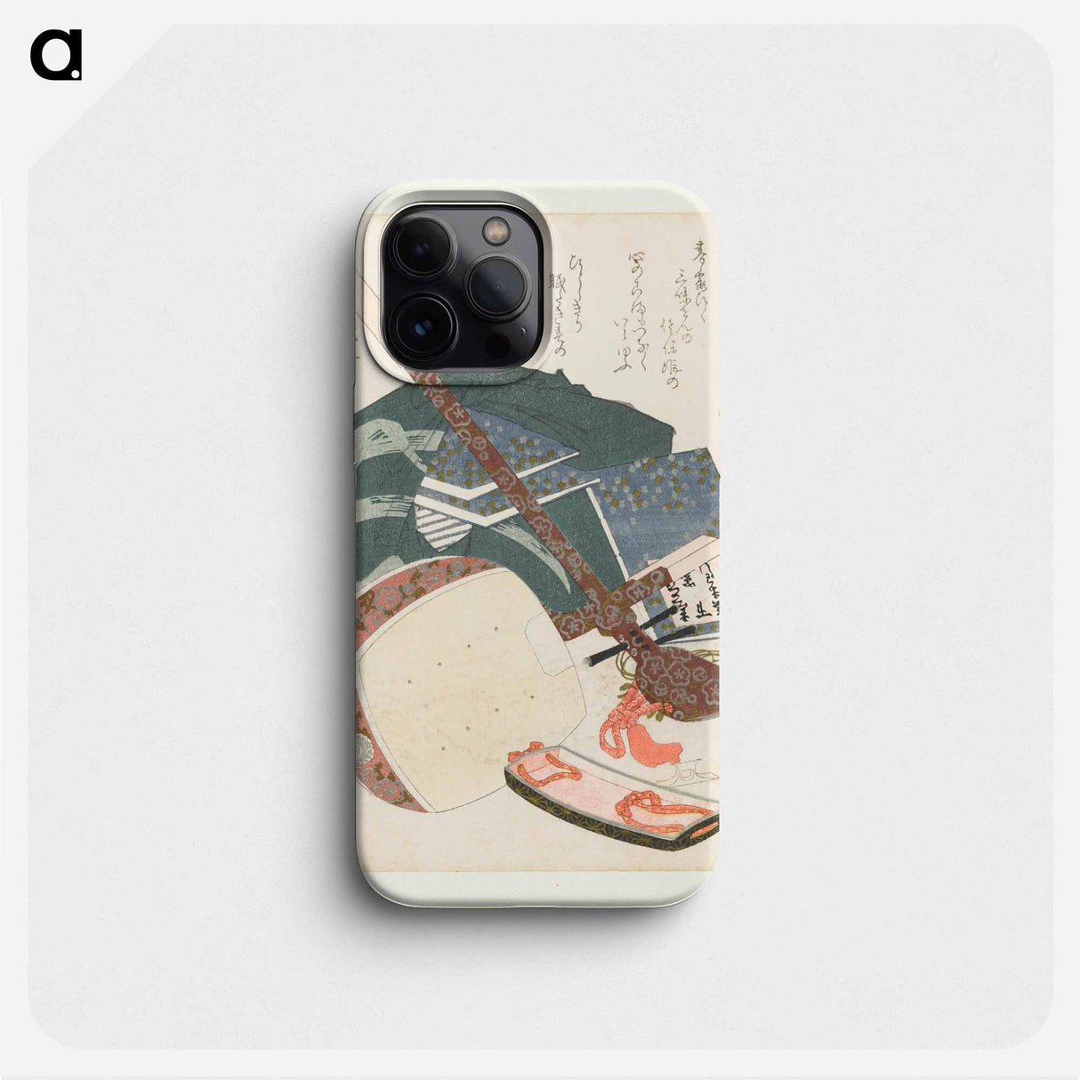 A comparison of Genroku poems and shells - Katsushika Hokusai Phone Case.