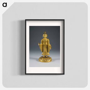 アートポスター-Standing Buddha Reliquary
 - セントルイス美術館 Poster.