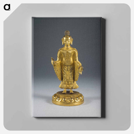 アートパネル-Standing Buddha Reliquary
 - セントルイス美術館 Canvas.