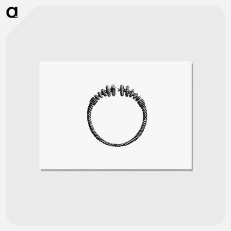 アートポストカード-Accessory from The Chroniclers Of The History Of France From The Origins To The Sixteenth Century
 - 大英図書館 Postcard.