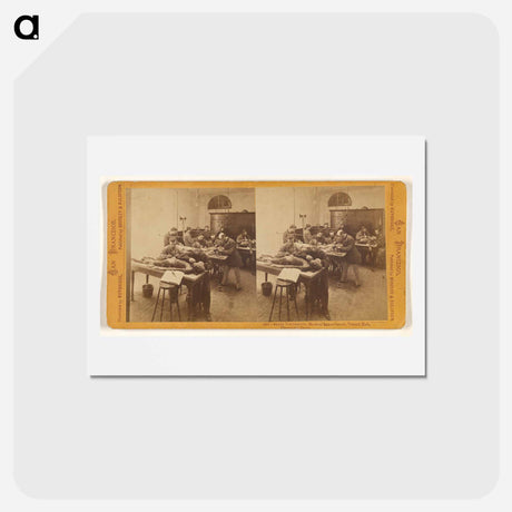 アートポストカード-Toland Hall Dissecting Room
 - エドワード マイブリッジ Postcard.