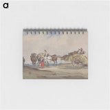 アートメモ帳-A Hay Wagon Drawn by Four Horses
 - イェール大学アートギャラリー Memo.