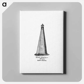 アートパネル-Point Arenas: South America
 - 大英図書館 Canvas.