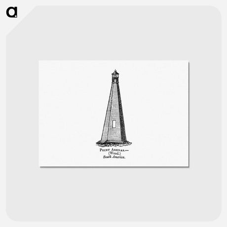 アートポストカード-Point Arenas: South America
 - 大英図書館 Postcard.