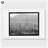 Looking down the Priest River Valley - Dorothea Lange Poster.