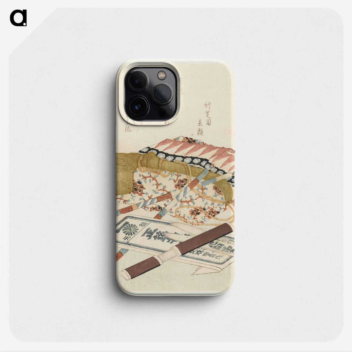 A comparison of Genroku poems and shells - Katsushika Hokusai Phone Case.