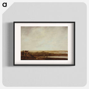アートポスター-Panoramic Landscape with Shepherds
 - セントルイス美術館 Poster.