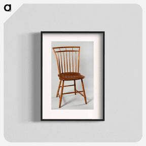 アートポスター-Bamboo Windsor Side Chair
 - バーンズ・コレクション Poster.