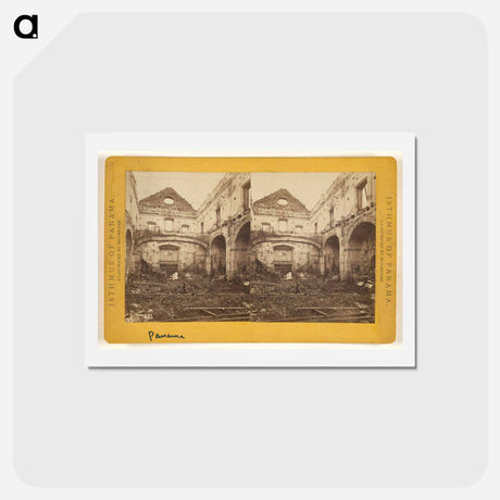 アートポストカード-Ruins of Church of San Domingo
 - エドワード マイブリッジ Postcard.