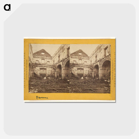 アートポストカード-Ruins of Church of San Domingo
 - エドワード マイブリッジ Postcard.