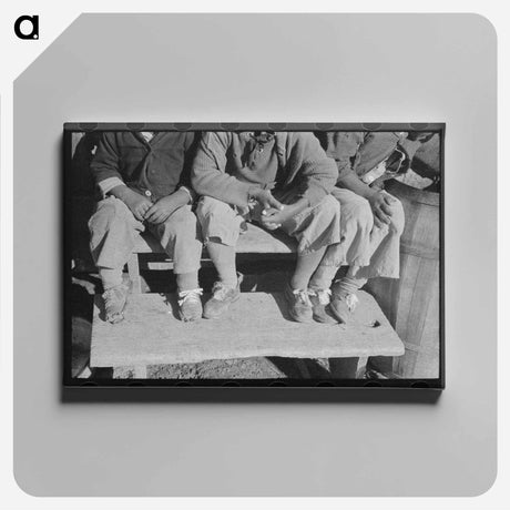 アートパネル-Wool Scouring Plant
 - ラッセル リー Canvas.