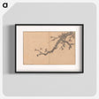 アートポスター-Plum Branch - 葛飾 北斎 Poster.