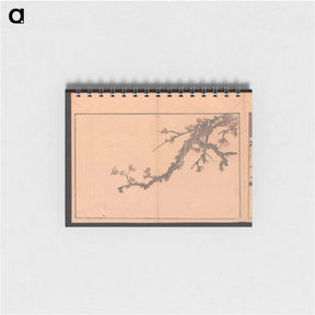 アートメモ帳-Plum Branch - 葛飾 北斎 Memo.