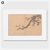 アートポスター-Plum Branch - 葛飾 北斎 Poster.