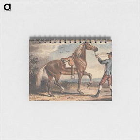 アートメモ帳-Stable Boy Holding a Horse in a Landscape
 - イェール大学アートギャラリー Memo.