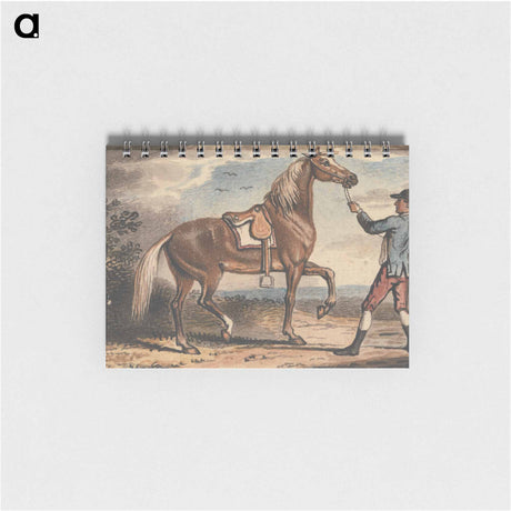 アートメモ帳-Stable Boy Holding a Horse in a Landscape
 - イェール大学アートギャラリー Memo.