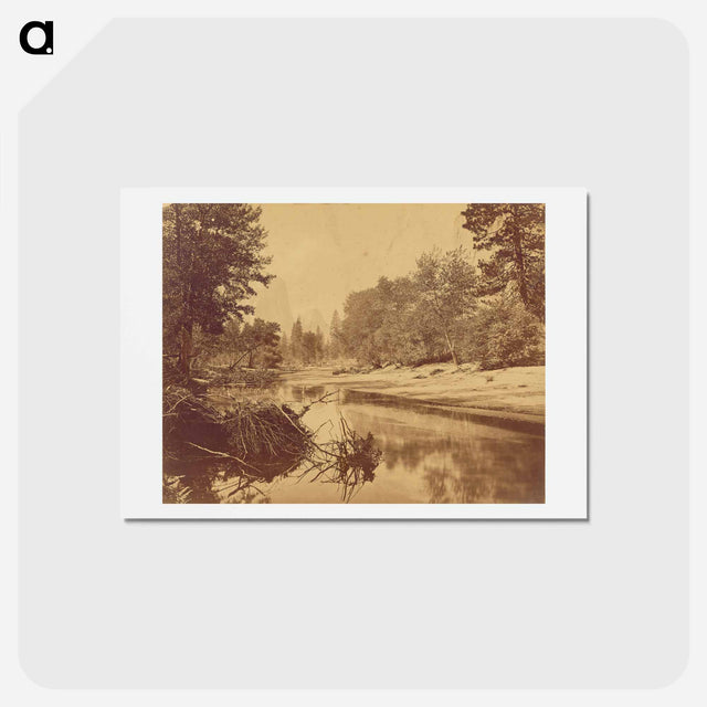 アートポストカード-Sylvan Bar. Valley of the Yosemite
 - エドワード マイブリッジ Postcard.