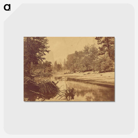 アートポストカード-Sylvan Bar. Valley of the Yosemite
 - エドワード マイブリッジ Postcard.