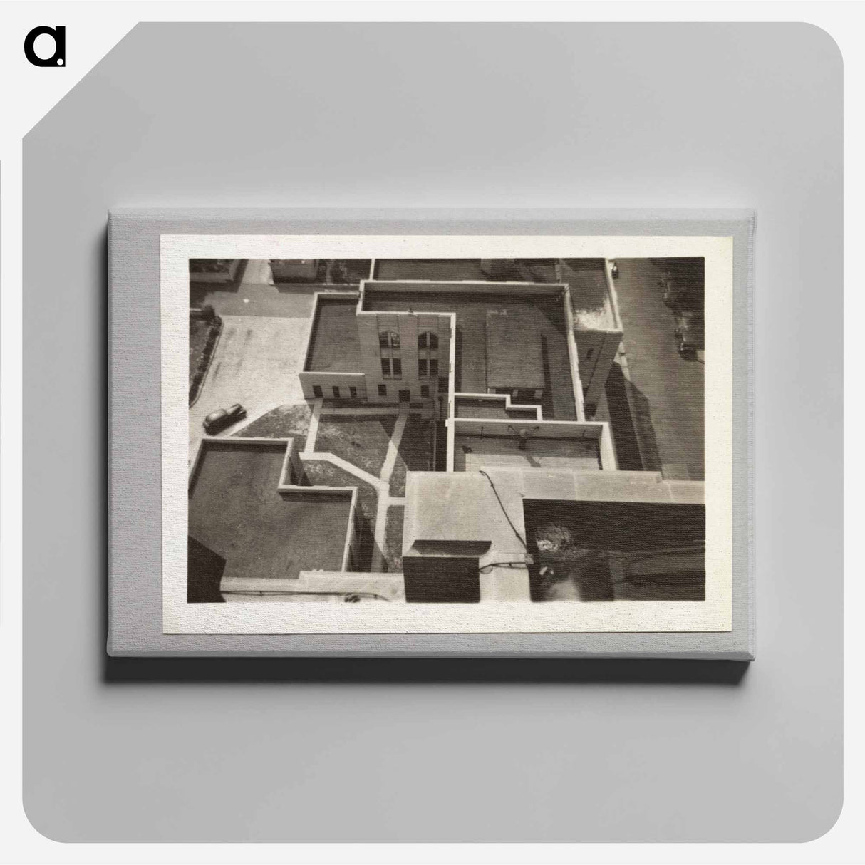 アートパネル-Rooftop Abstraction
 - セントルイス美術館 Canvas.