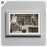 アートパネル-Rooftop Abstraction
 - セントルイス美術館 Canvas.