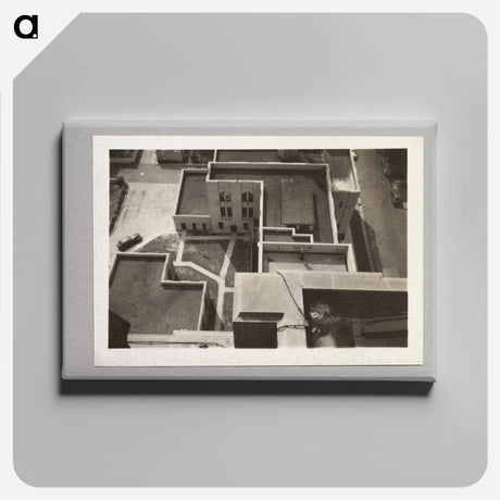 アートパネル-Rooftop Abstraction
 - セントルイス美術館 Canvas.