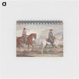 アートメモ帳-George Montague, first Earl of Halifax on His White Hunter, Ironside, With His Groom on Justice, a Chestnut Foaled in 1721
 - イェール大学アートギャラリー Memo.