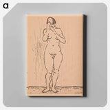 アートパネル-Nude Woman Standing
 - バーンズ・コレクション Canvas.