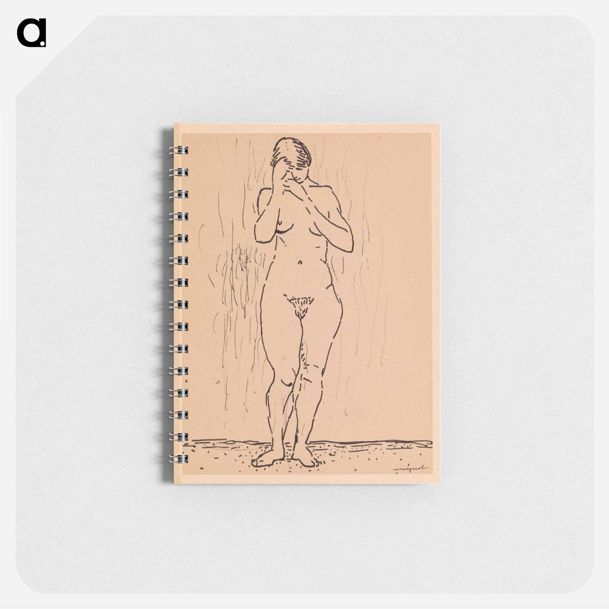 アートメモ帳-Nude Woman Standing
 - バーンズ・コレクション Memo.