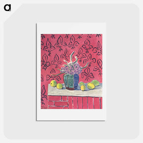 アートポストカード-Still Life With Lemons - アンリ マティス Postcard.