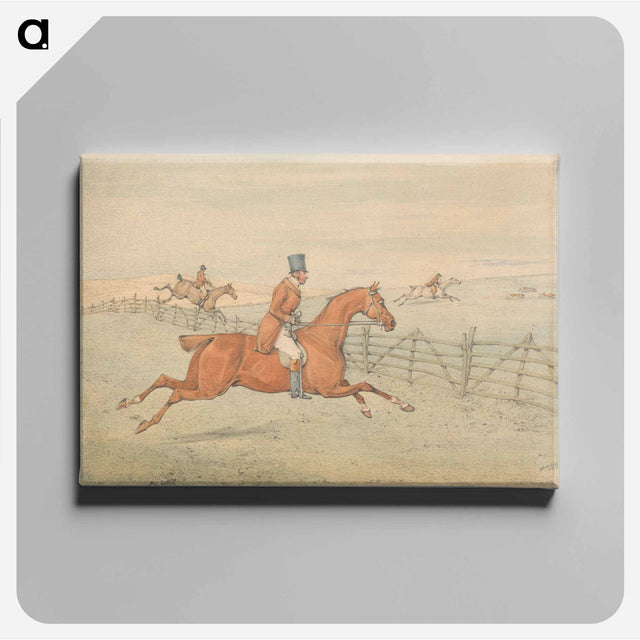 アートパネル-Going at a Rank of Hurdles with Temper and Resolution
 - イェール大学アートギャラリー Canvas.