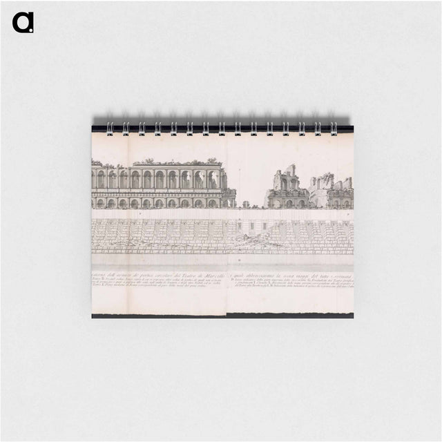 アートメモ帳-Teatro di Marcello Porticoes
 - ボストン公共図書館 Memo.