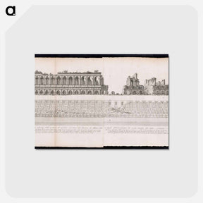 アートポストカード-Teatro di Marcello Porticoes
 - ボストン公共図書館 Postcard.
