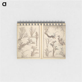 アートメモ帳-Picture Album Transmitting the Spirit: The Hokusai Drawing Style by Katsushika Hokusai - 葛飾 北斎 Memo.