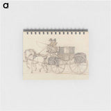 アートメモ帳-A Travelling Coach and Pair
 - イェール大学アートギャラリー Memo.
