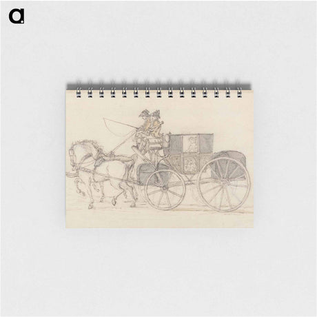 アートメモ帳-A Travelling Coach and Pair
 - イェール大学アートギャラリー Memo.