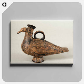 アートパネル-Red-Figure Bird Askos
 - バーンズ・コレクション Canvas.