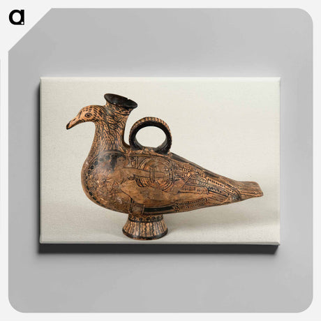 アートパネル-Red-Figure Bird Askos
 - バーンズ・コレクション Canvas.