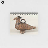 アートメモ帳-Red-Figure Bird Askos
 - バーンズ・コレクション Memo.