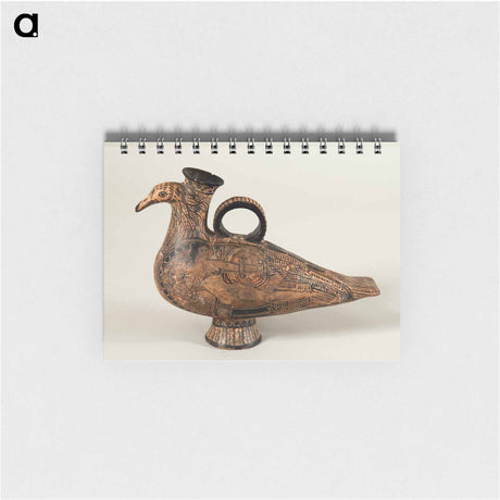 アートメモ帳-Red-Figure Bird Askos
 - バーンズ・コレクション Memo.