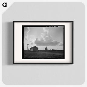 アートポスター-West Texas family farm - ドロテア ラング Poster.