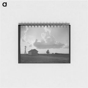 アートメモ帳-West Texas family farm - ドロテア ラング Memo.